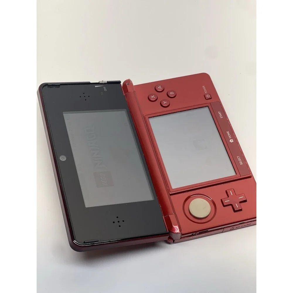 Nintendo 3DS Red Handheld Console Tested Working Excellent Condition